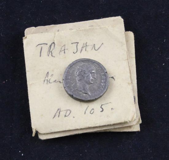 Four Roman Denarii Tiberius AD14 170f69