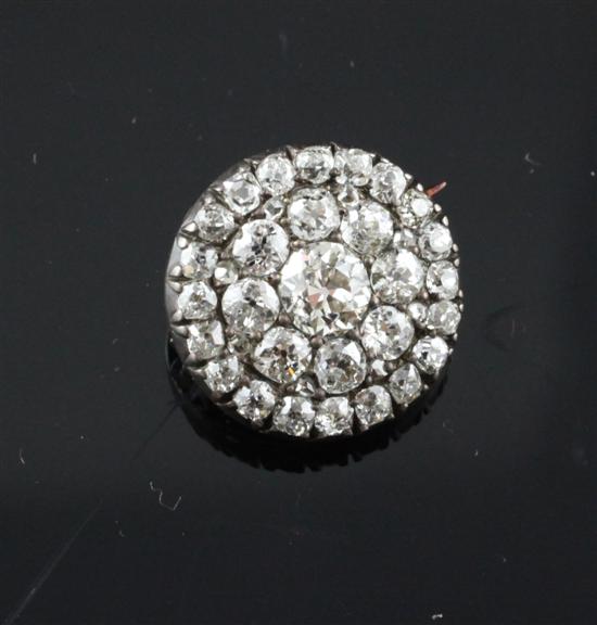 An Edwardian diamond set gold circular 170fe7