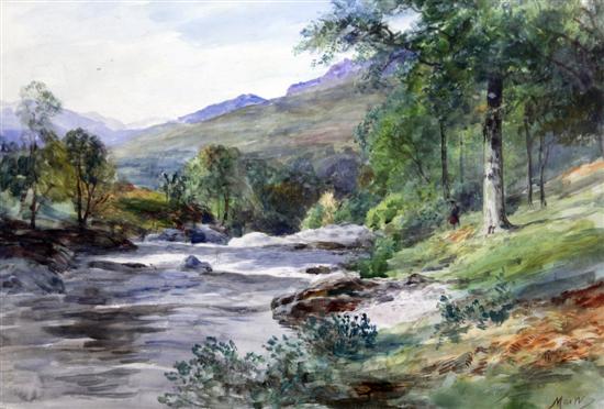 John McWhirter (1839-1911) watercolour