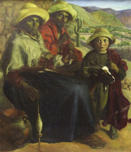 Pompeyo Boggio (1880-1938) oil