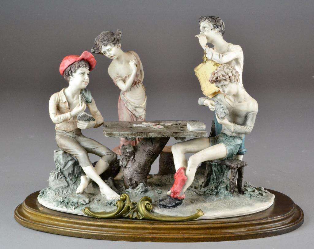 ''Playing Cards'' Capodimonte-style