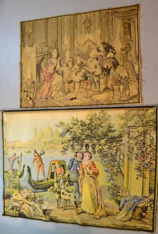  2 Tapestries Made in BelgiumConsisting 171100