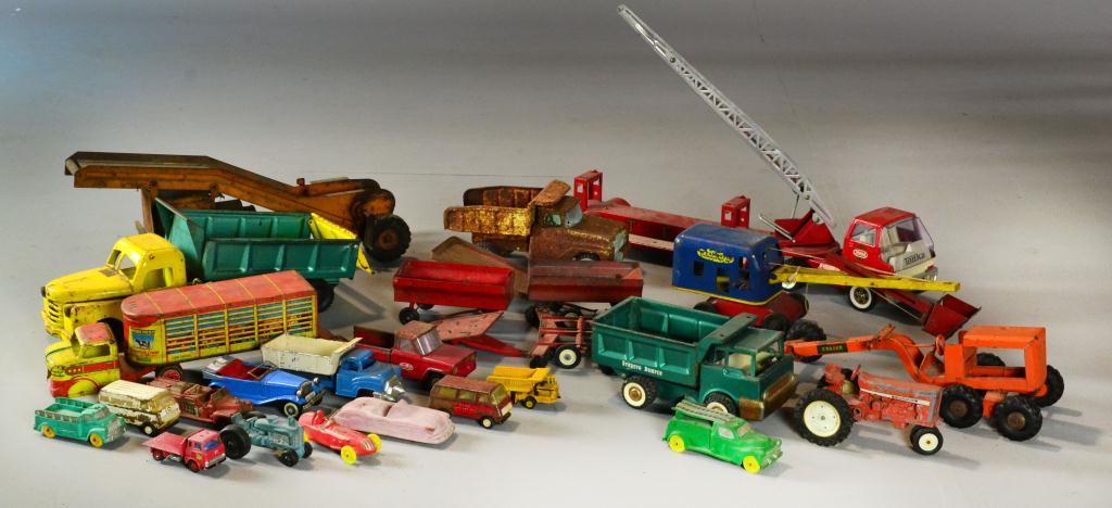 (30+) Antique Misc. Toy TrucksTo include