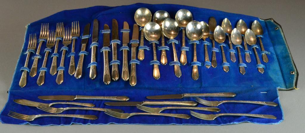 (36) Pcs. Rogers Brothers Silverplate