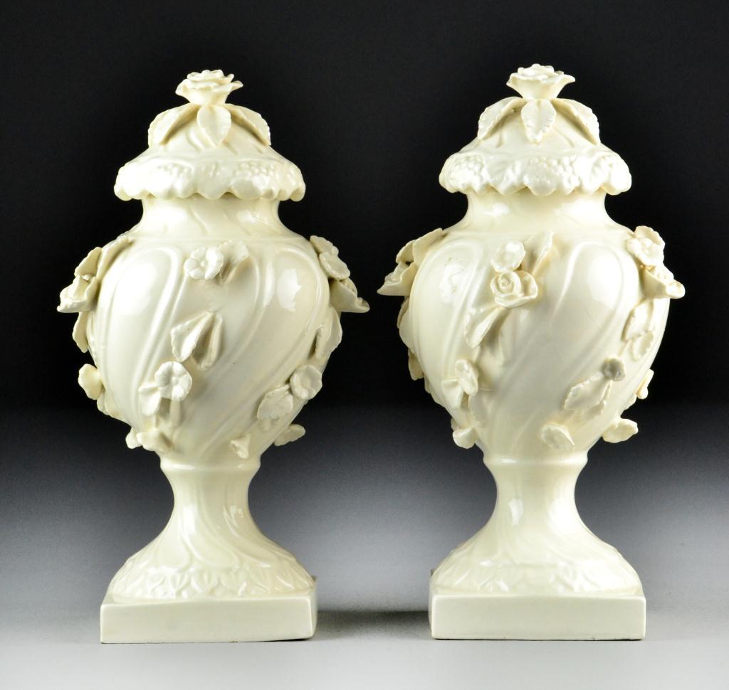 Pair of Italianate Blanc de Chine 1711aa