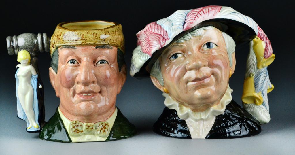  2 Royal Doulton Character FigurinesOne 1711ab