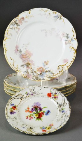  6 Porcelain Plates Including 1711ac