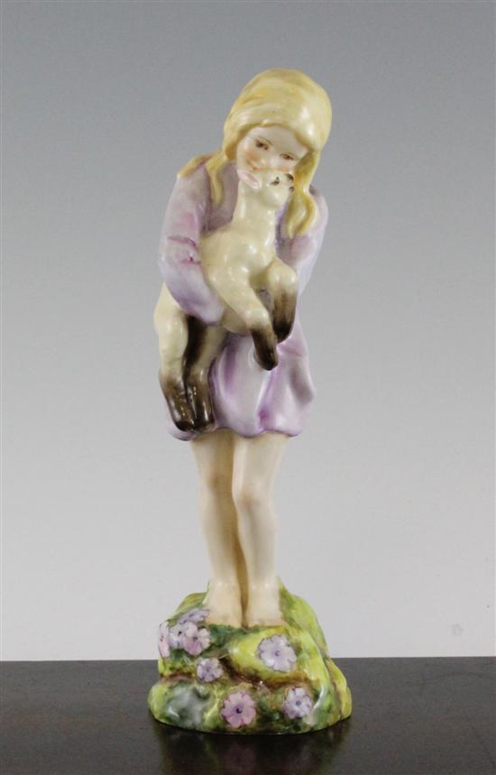 A Royal Worcester figure Spring  17122a