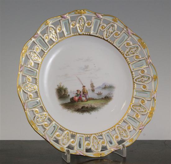 A Meissen porcelain plate second 171254