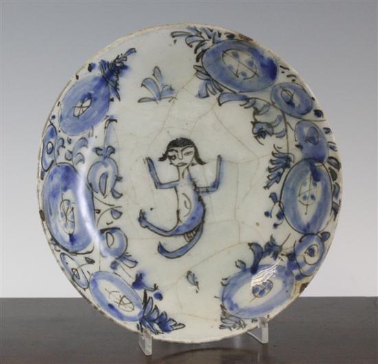 A Safavid fritware saucer dish