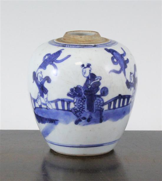 A Chinese blue and white small 171297