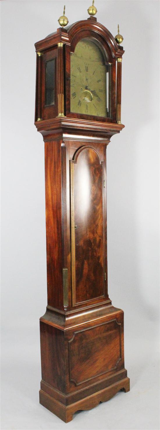 A George III mahogany eight day