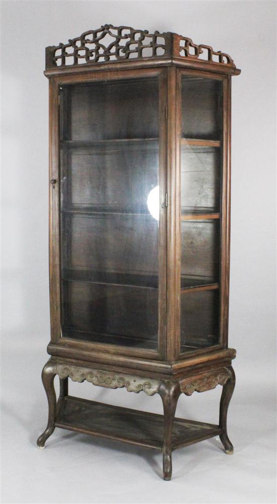 A late 19th century Chinese hardwood 171368