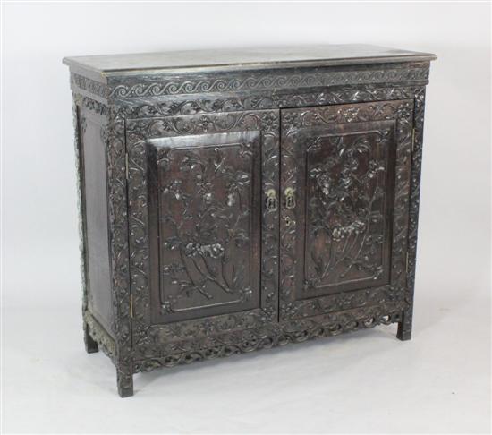 A late 19th century Chinese carved 171375