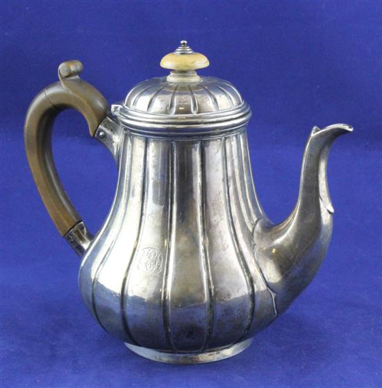 A Victorian silver bachelor s coffee 1713f0