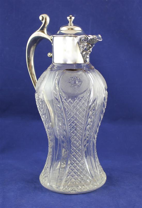 An Edwardian silver mounted cut 171412