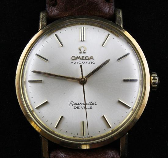 A gentleman's 1960's 9ct gold Omega