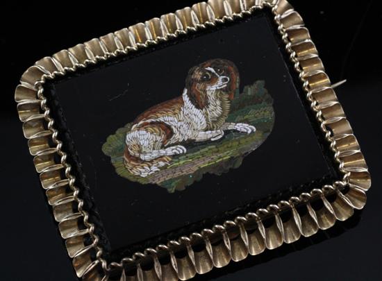 A 19th century Italian micro mosaic 171458