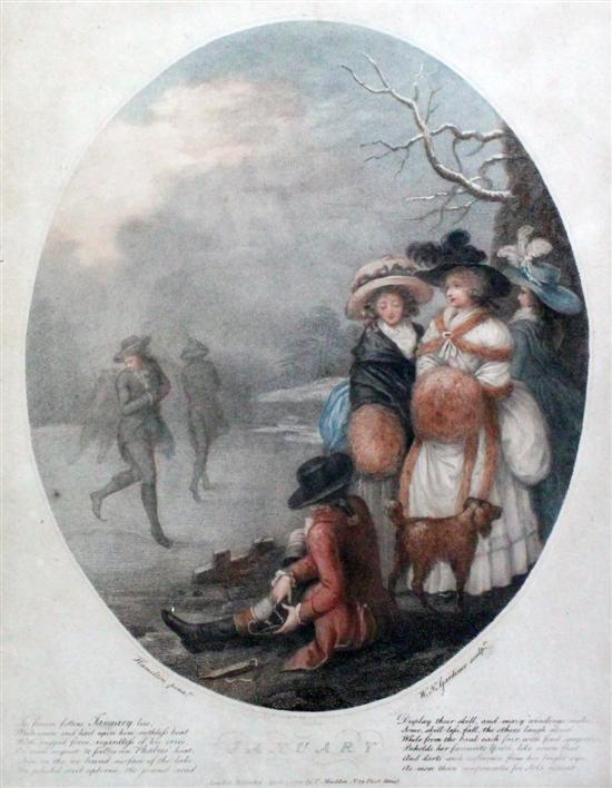 Gardner after Hamilton pair of 1714c9