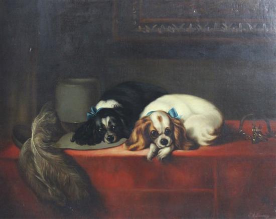 E.M. Pomeroy after Landseer oil