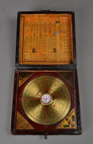 Chinese Boxed Compass LevelThe 17158e