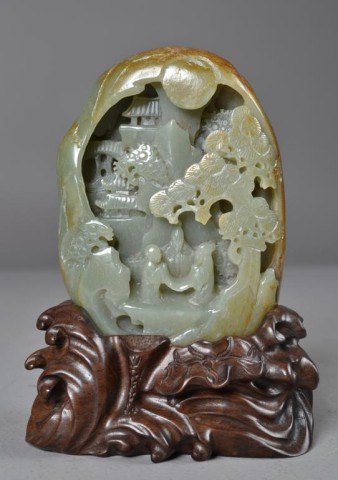A Very Fine Chinese Carved Jade 1716aa