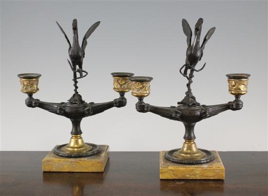 A pair of 19th century French bronze 171753