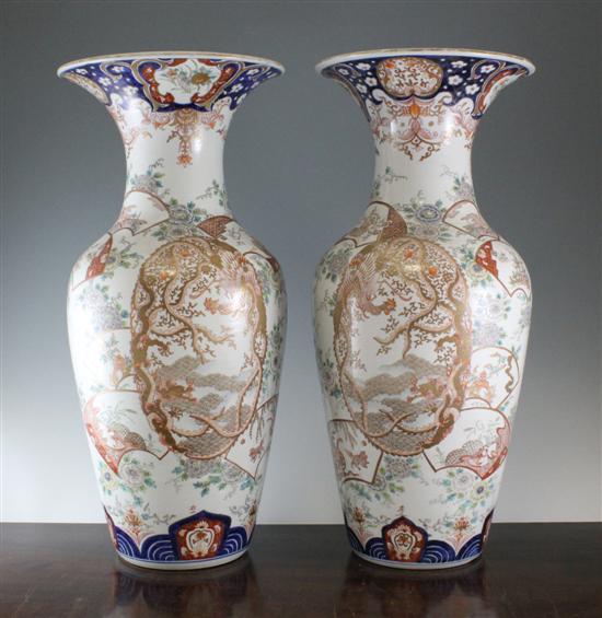 A pair of large Japanese Imari 1717c0