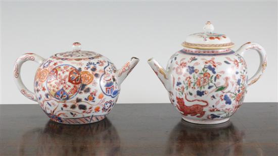 Two Chinese export Dutch enamelled 1717dc