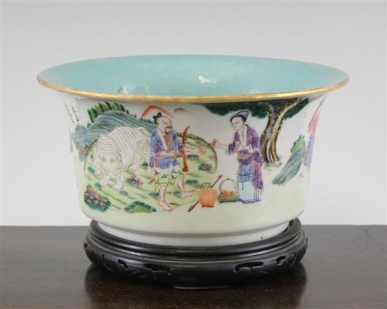 A Chinese famille rose bowl Daoguang 1717ec