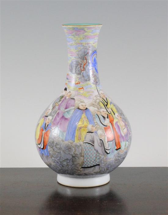 A Chinese famille rose bottle vase 1717f6