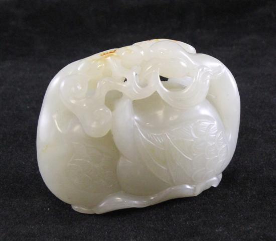 A Chinese pale celadon jade carving 171809