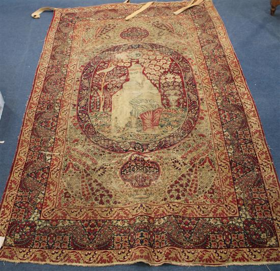 A North West Persian rug with central 17184a