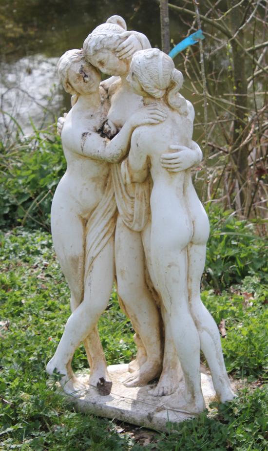 A composition group of The Three Graces