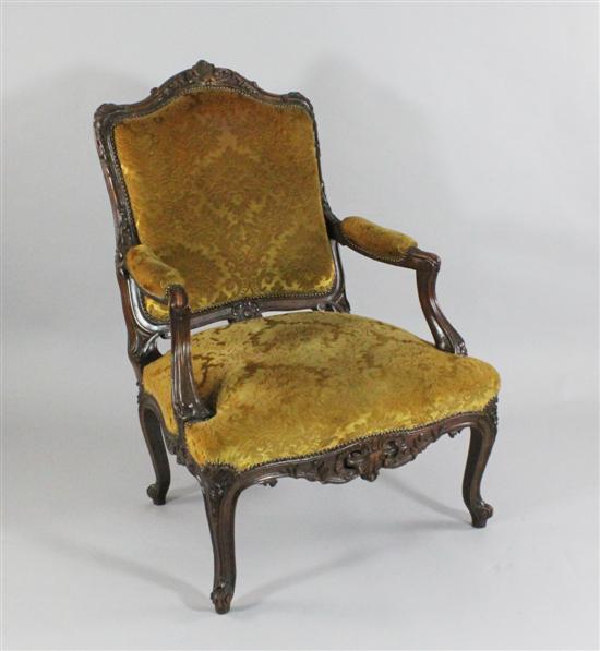 A French Louis XV design carved