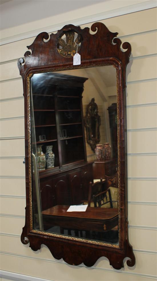 An 18th century walnut and parcel