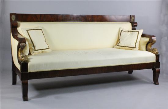 A 19th century Russian mahogany 1718bd