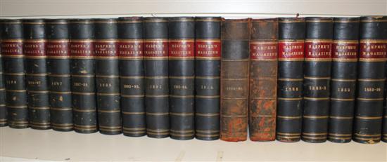 HARPER MAGAZINE 21 volumes a part