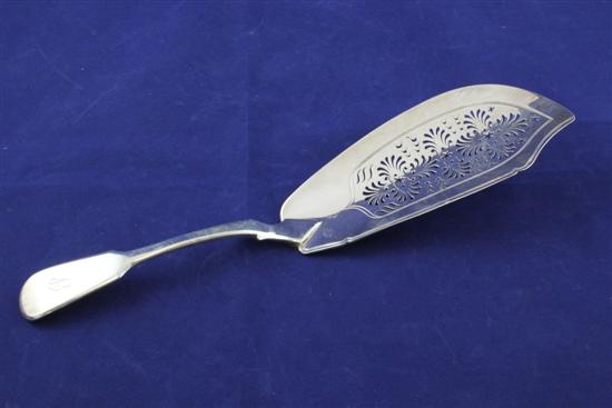 A George IV silver fiddle pattern 171945