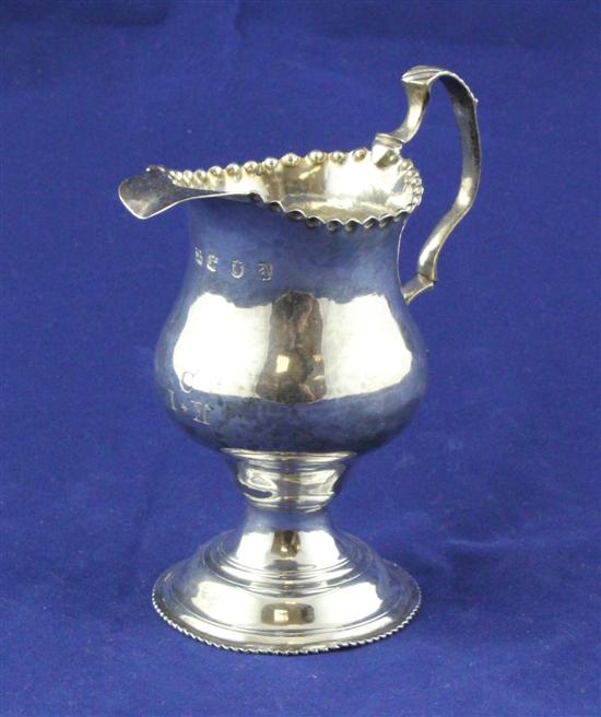 A George III silver inverted pear 171947
