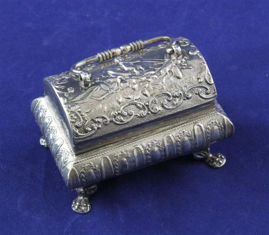 An early 20th century Dutch silver 17194c
