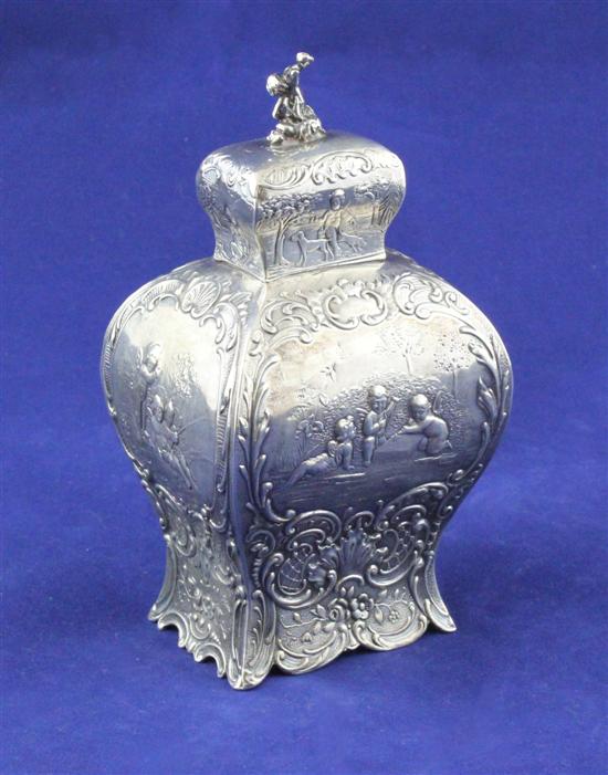 A late 19th century Hanau silver 17194d