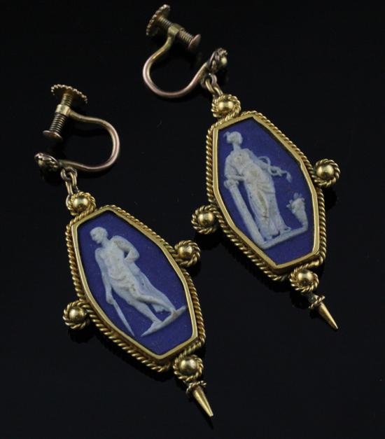 A pair of Edwardian gold mounted 171a08