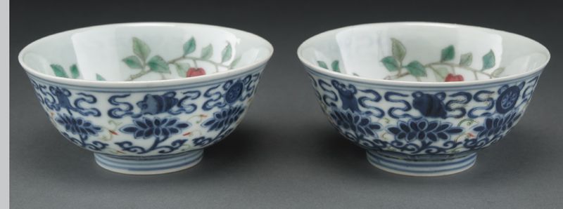 Pr Chinese Qing doucai porcelain 17412d