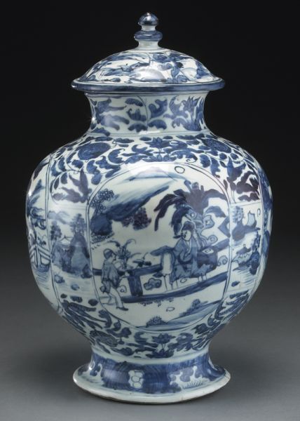 Chinese Ming blue and white porcelain