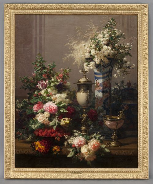 Jean Baptiste Robie Floral still 1741cc