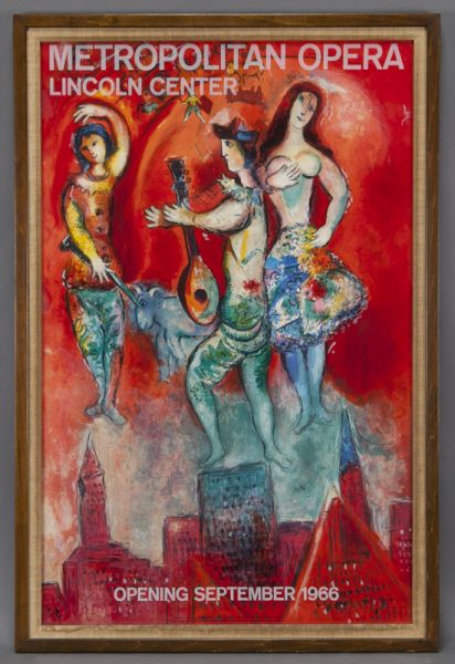 Marc Chagall ''Carmen'' lithographic