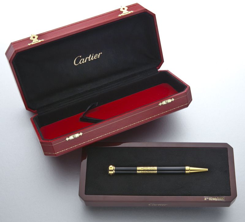 Cartier limited edition ballpoint 1741fe