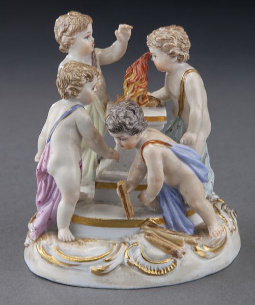 Meissen porcelain figural group 174240