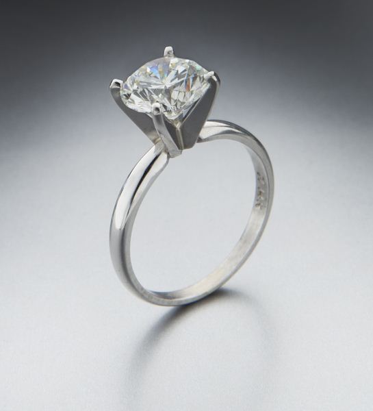 14K gold and 2 28 ct diamond GIA  17427b